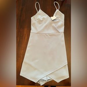 Light blue blu spero romper never worn new with tags